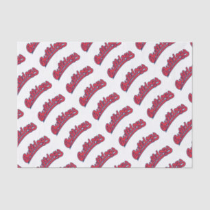 FSU Bulldogs Tissue Paper