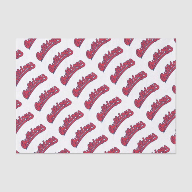 FSU Bulldogs Tissue Paper (Front)