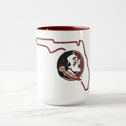 FSU  Classic Seminoles State Logo Mug