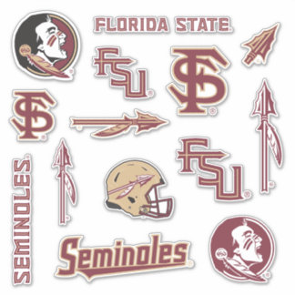 FSU Florida State Seminoles Logos Sticker