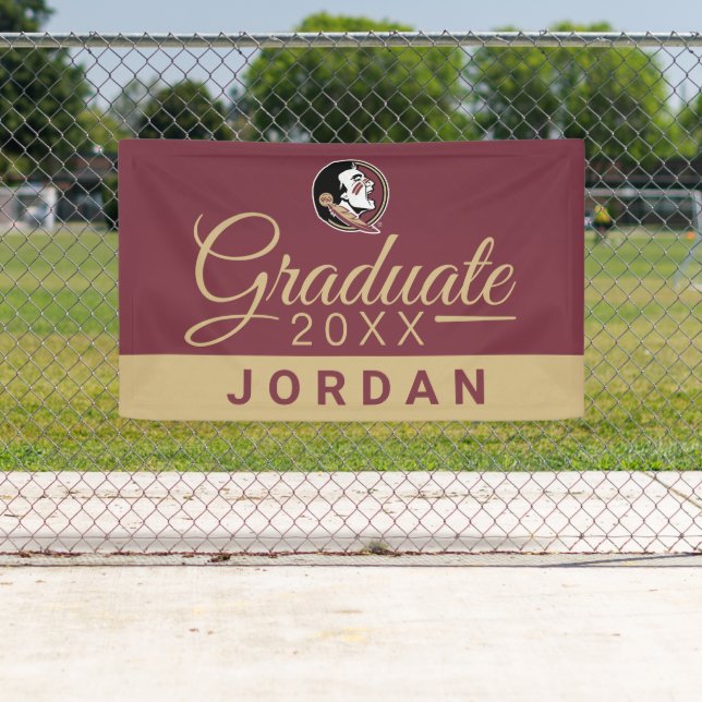 FSU Florida State University Graduation  Banner (Insitu)