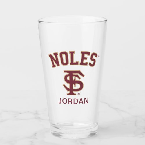 FSU Noles Glass