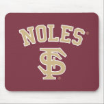 FSU Noles Mouse Pad<br><div class="desc">Check out these official Florida State University designs! You can personalize your own FSU merchandise on Zazzle.com to show off your Seminoles pride. This Florida State gear is perfect for students, friends, family, staff, and alumni. Go Noles!</div>