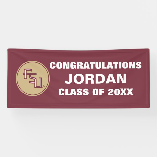 FSU Seminoles Banner (Horizontal)