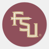 Florida State University FSU Large Logo Decal – 12x10.5 Inch, Officially Licensed, Craftique Brand, For Cars, Windows, Walls