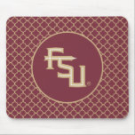 FSU Seminoles Mouse Pad<br><div class="desc">Check out these official Florida State University designs! You can personalize your own FSU merchandise on Zazzle.com to show off your Seminoles pride. This Florida State gear is perfect for students,  friends,  family,  staff,  and alumni.  Go Noles!</div>
