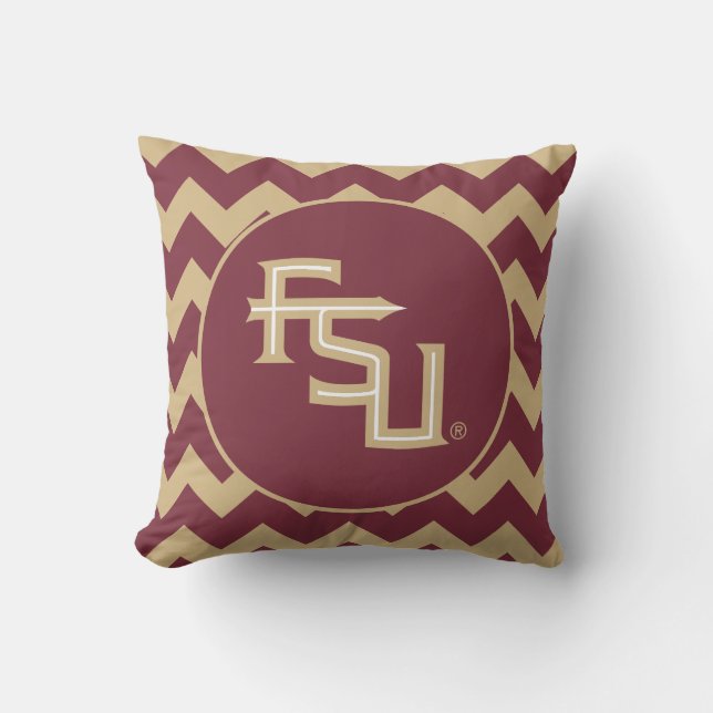 FSU Seminoles Throw Pillow (Front)
