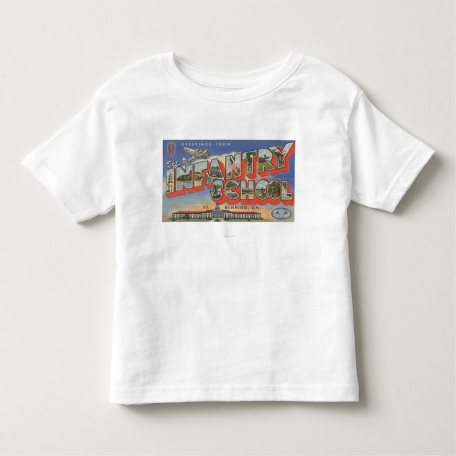 Ft. Benning, Georgia - Infantry School Toddler T-shirt (Front)