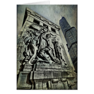 Ft Dearborn Monument