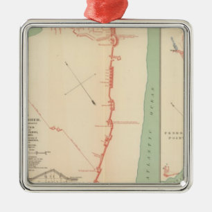 Ft Fisher Metal Ornament