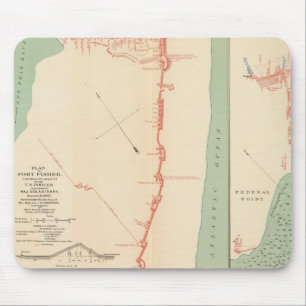 Ft Fisher Mouse Pad