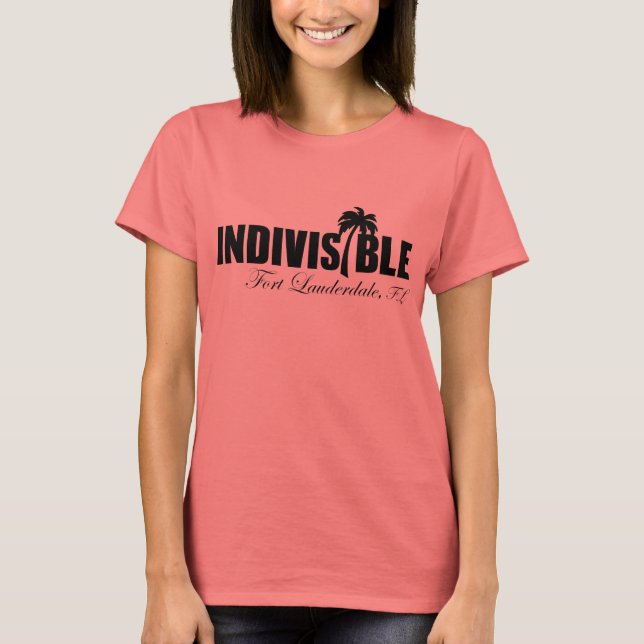 FT LAUDERDALE Indivisible - women's t-shirt - blk (Front)