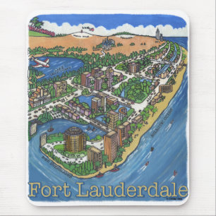 Ft Lauderdale Mouse Pad