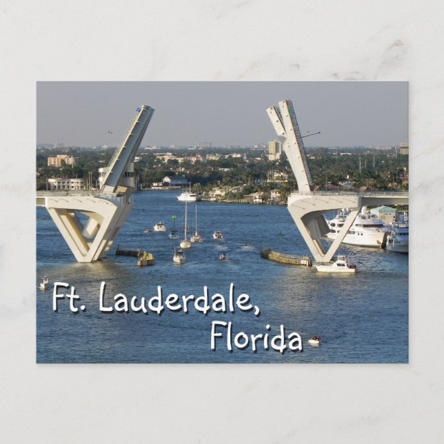 Ft. Lauderdale Postcard (Front)