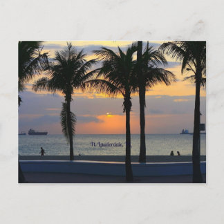 Ft. Lauderdale Sunrise Postcard