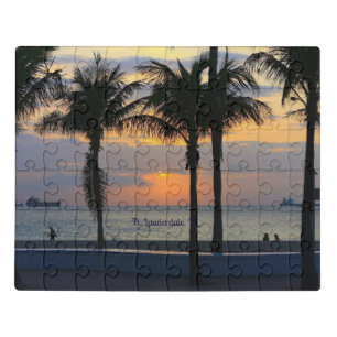 Ft. Lauderdale Sunset Jigsaw Puzzle