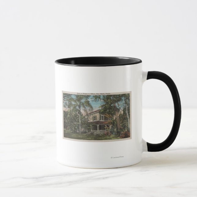 Ft. Myers, Florida - View of Thomas Edison House Mug (Right)