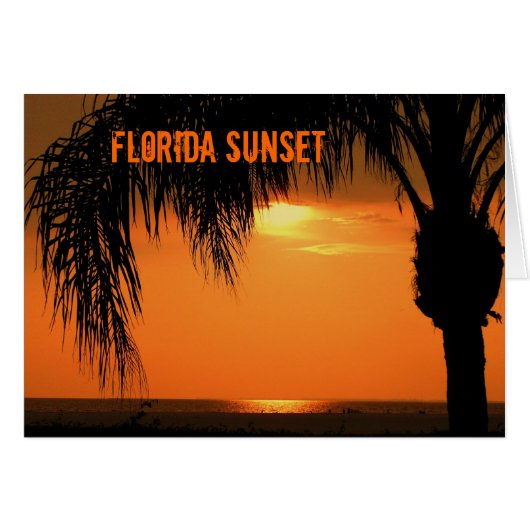 Ft. Myers Sunset Cards (Front Horizontal)