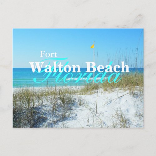 Ft Walton Beach Florida Postcard