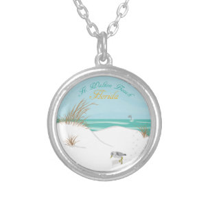 Ft. Walton Beach (Florida) Silver Plated Necklace