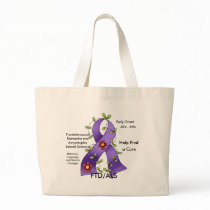 FTD/ALS Find a Cure Tote Bag