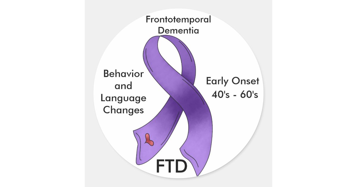 ftd frontotemporal dementia awareness ribbon classic baby 1st christmas gifts