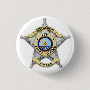 FTF - "First to Find" Award Badge Button