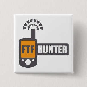 FTF Hunter Pinback Button