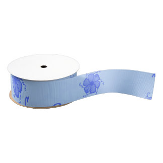 FTF Monochrome Grosgrain Ribbon in Blue