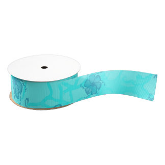 FTF Monochrome Grosgrain Ribbon in Teal