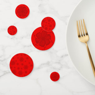 FTF Party Confetti in Red