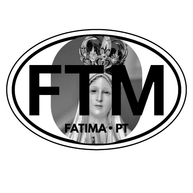 “FTM Fatima • PT” Car Magnet–Euro Oval Style Magnet (Creator Uploaded)