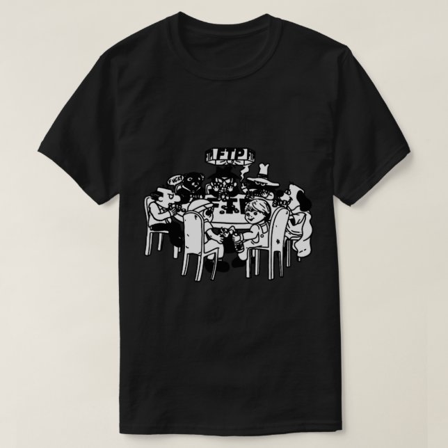 FTP FUCKTHEPOPULATION Poker Table Classic T-Shirt (Design Front)