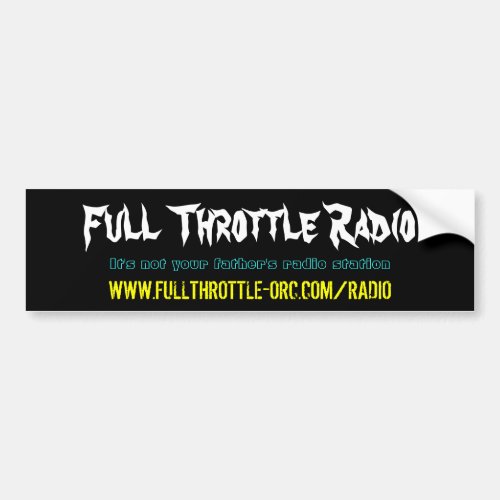 FTR STICKER