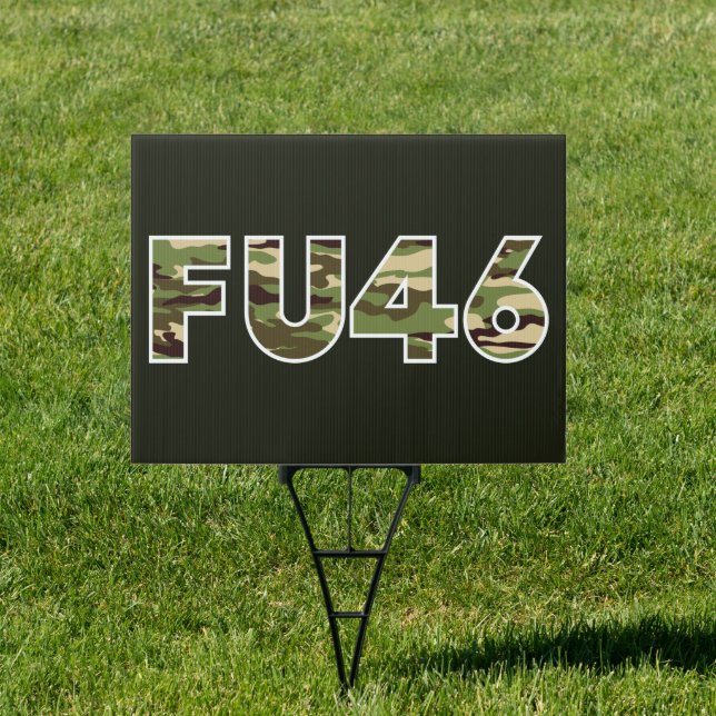 FU46 Anti-Biden Sign (Insitu)