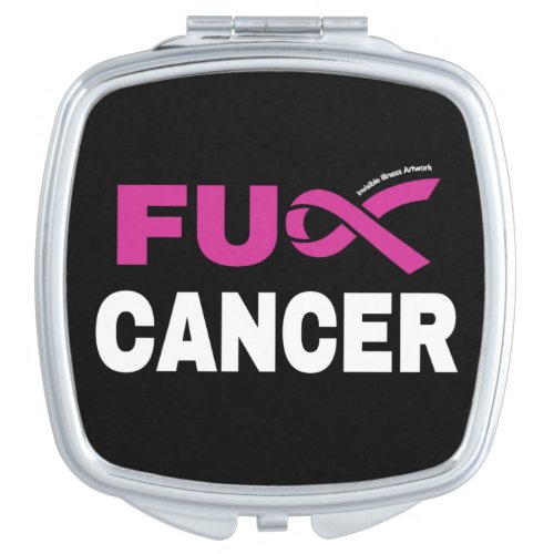 FU CANCERBreast Cancer Compact Mirror
