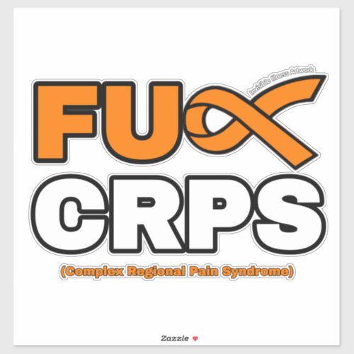 FU CRPS STICKER