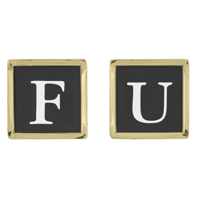 FU cufflinks (Front)