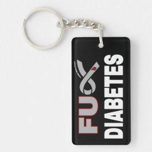 FU Diabetes Keychain