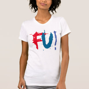 FU Fcuk you T-shirt design cool graphic tee