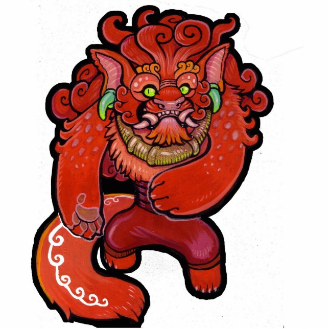 Fu Foo stand up Cutout (Front)