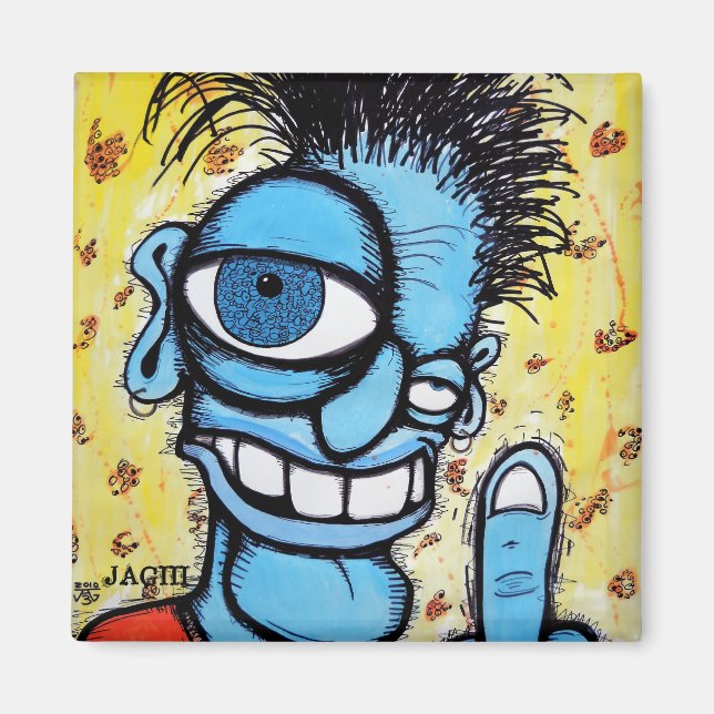 FU Guy-magnet Magnet (Front)