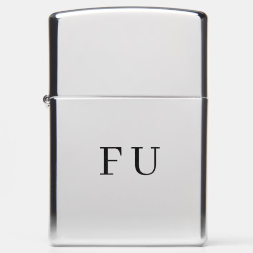 FU Initials Lighter – The Premium Gift Edition