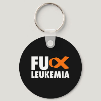 FU Leukemia  Fun Leukemia Awareness  Keychain