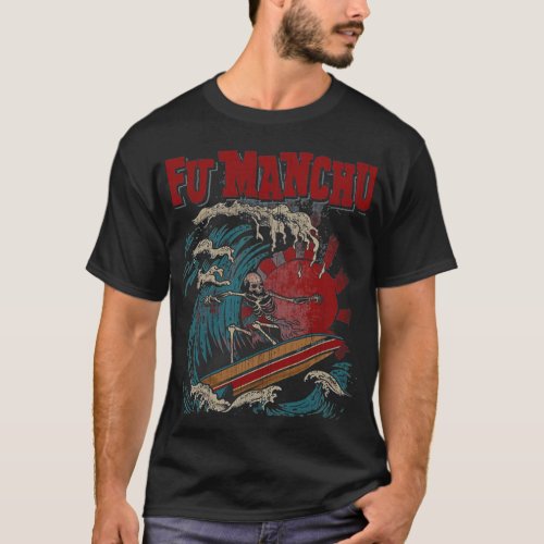 Fu Manchu band rock star slayer band Fu Manchu Fu  T_Shirt