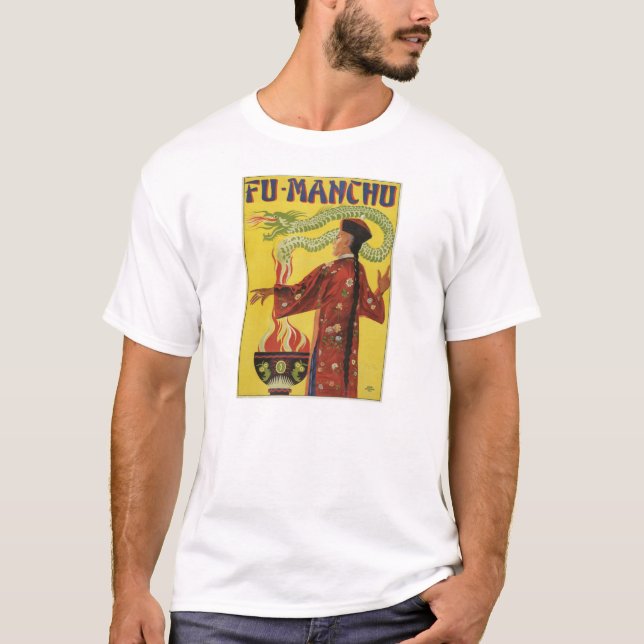 Fu-Manchu Magician Advertisement T-Shirt (Front)