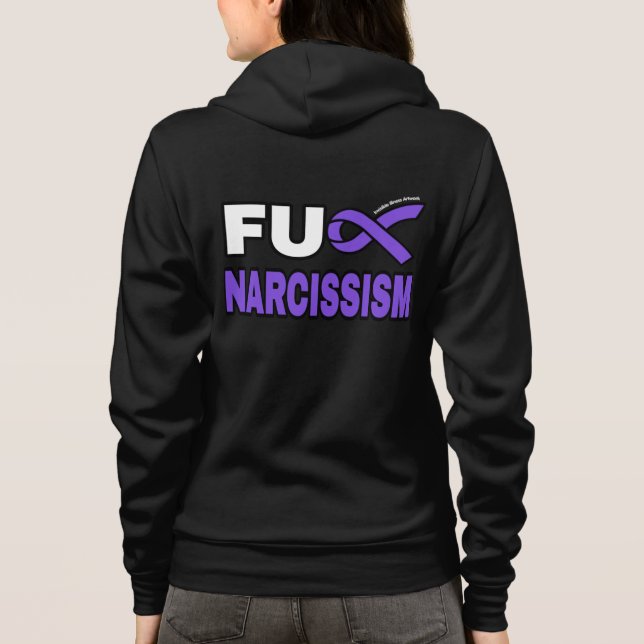 FU NARCISSISM HOODIE (Back)