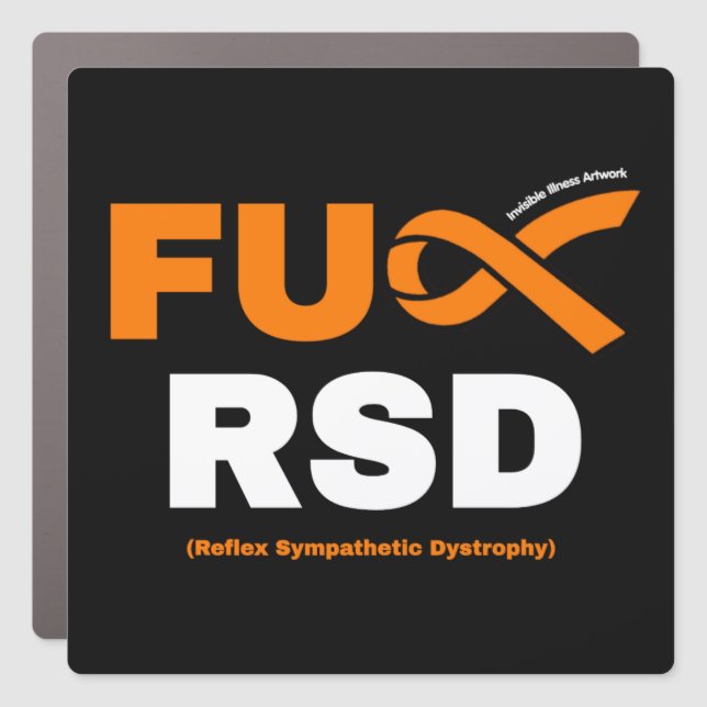 FU RSD CAR MAGNET (Front)