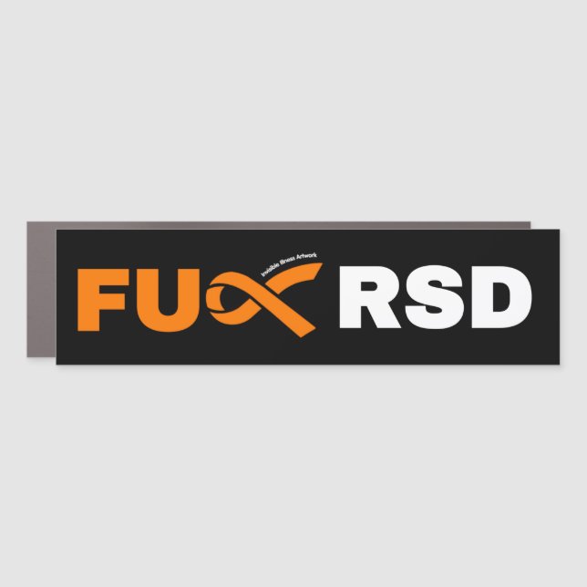 FU RSD CAR MAGNET (Front)