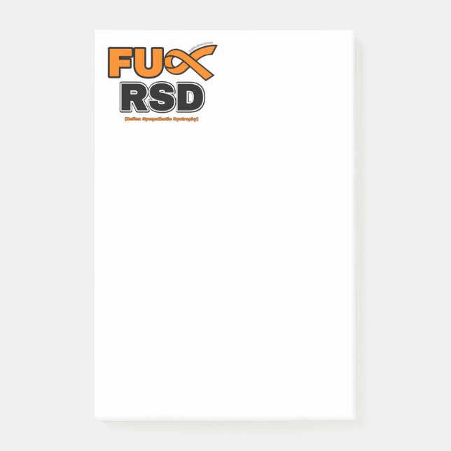 FU RSD POST-IT NOTES (Front)